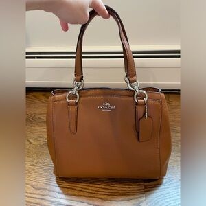 Light brown Coach purse
